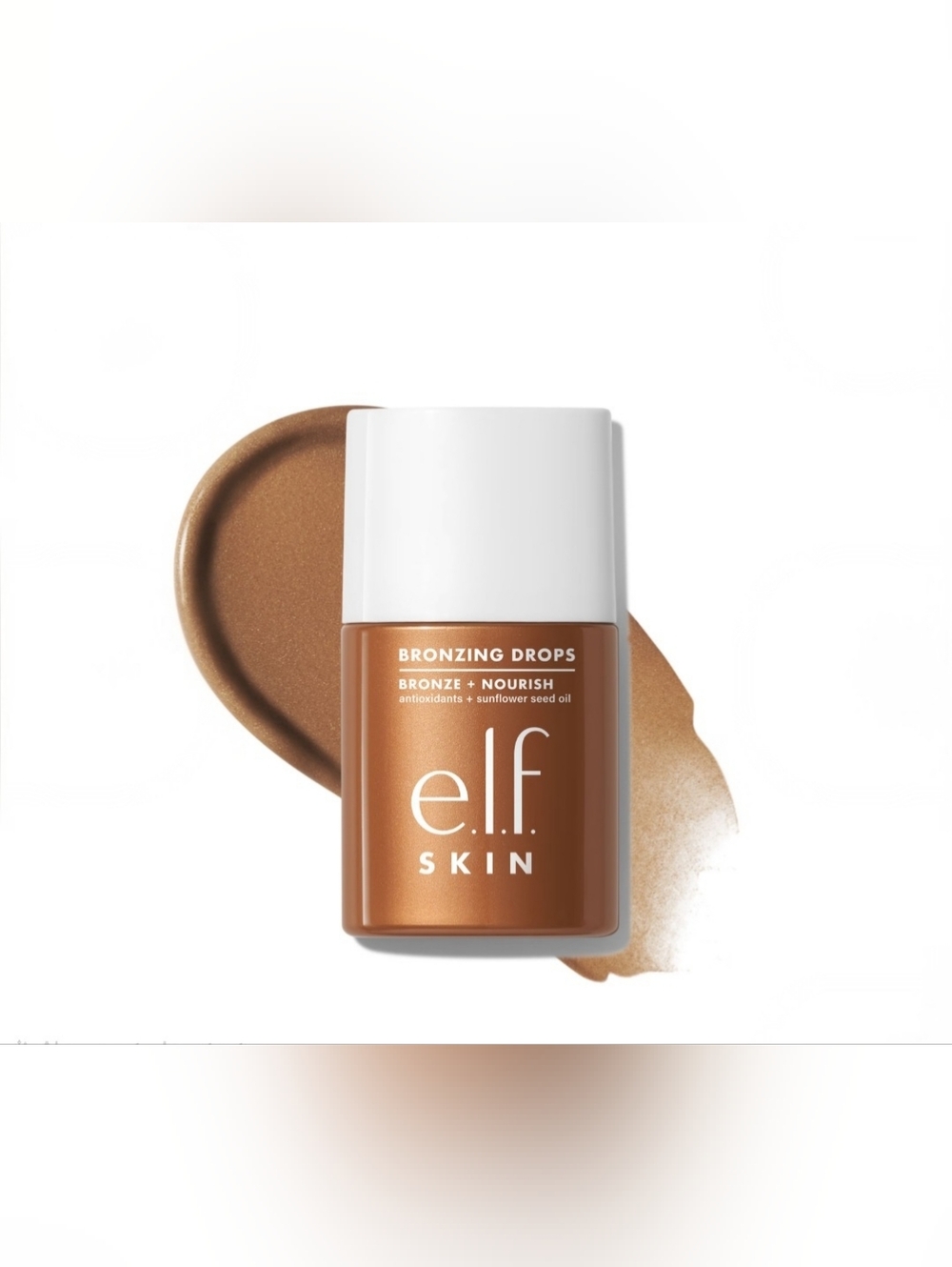 NIB- E.L.F. Bronzing Drops- Copper Gold